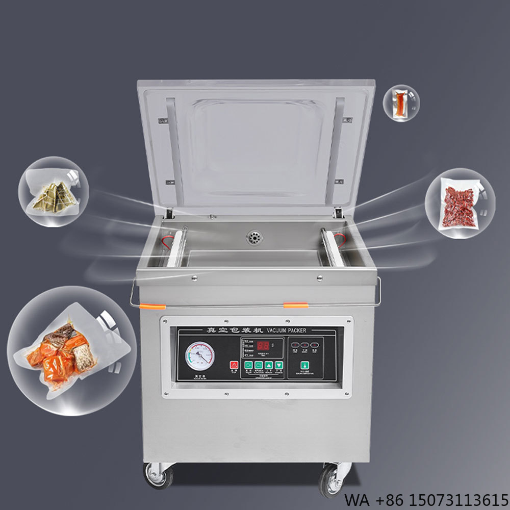 Meal Prep Kitchen - เครื่องซีลสูญญากาศแบบตั้งโต๊ะ รุ่น Dz-400 สำหรับใช้งานเชิงพาณิชย์ ดีไซน์กะทัดรัด ตัวเครื่องทำจากสแตนเลส