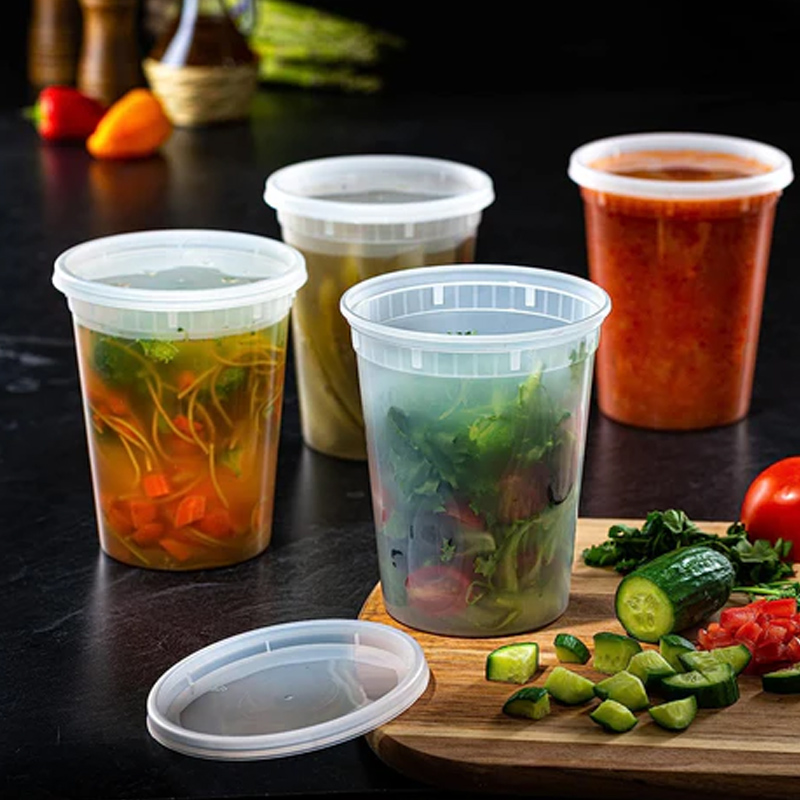 Meal Prep Kitchen - ตู้แช่พร้อมฝาสำหรับอาหารกล่องเก็บสินค้า S ปลอดภัยสำหรับกล่องเก็บสินค้าอาหารกลางวันปราศจากสาร BPA ไมโครเวฟกันรั่วซึม