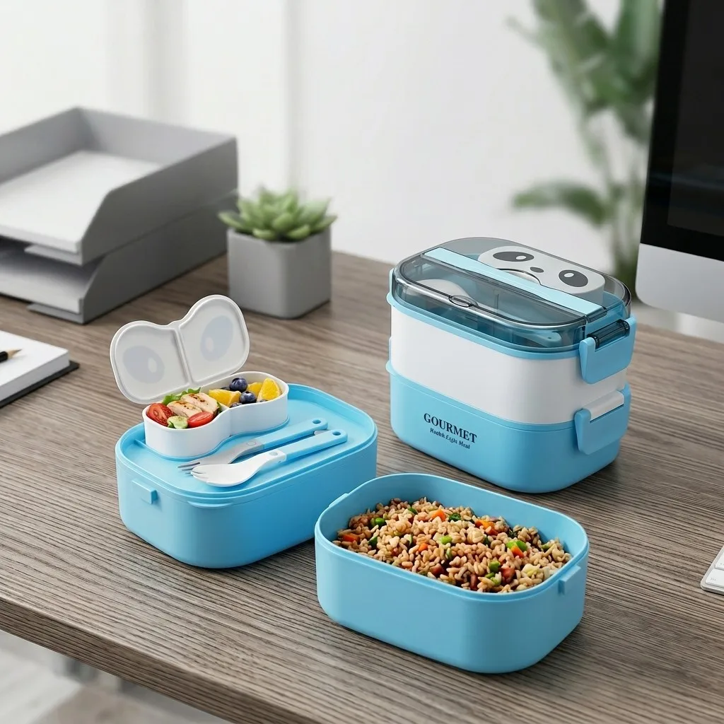 กล่องเบนโตะพลาสติกสำหรับอุ่นใน - Meal Prep Or Prep Meal บทวิจารณ์และราคา