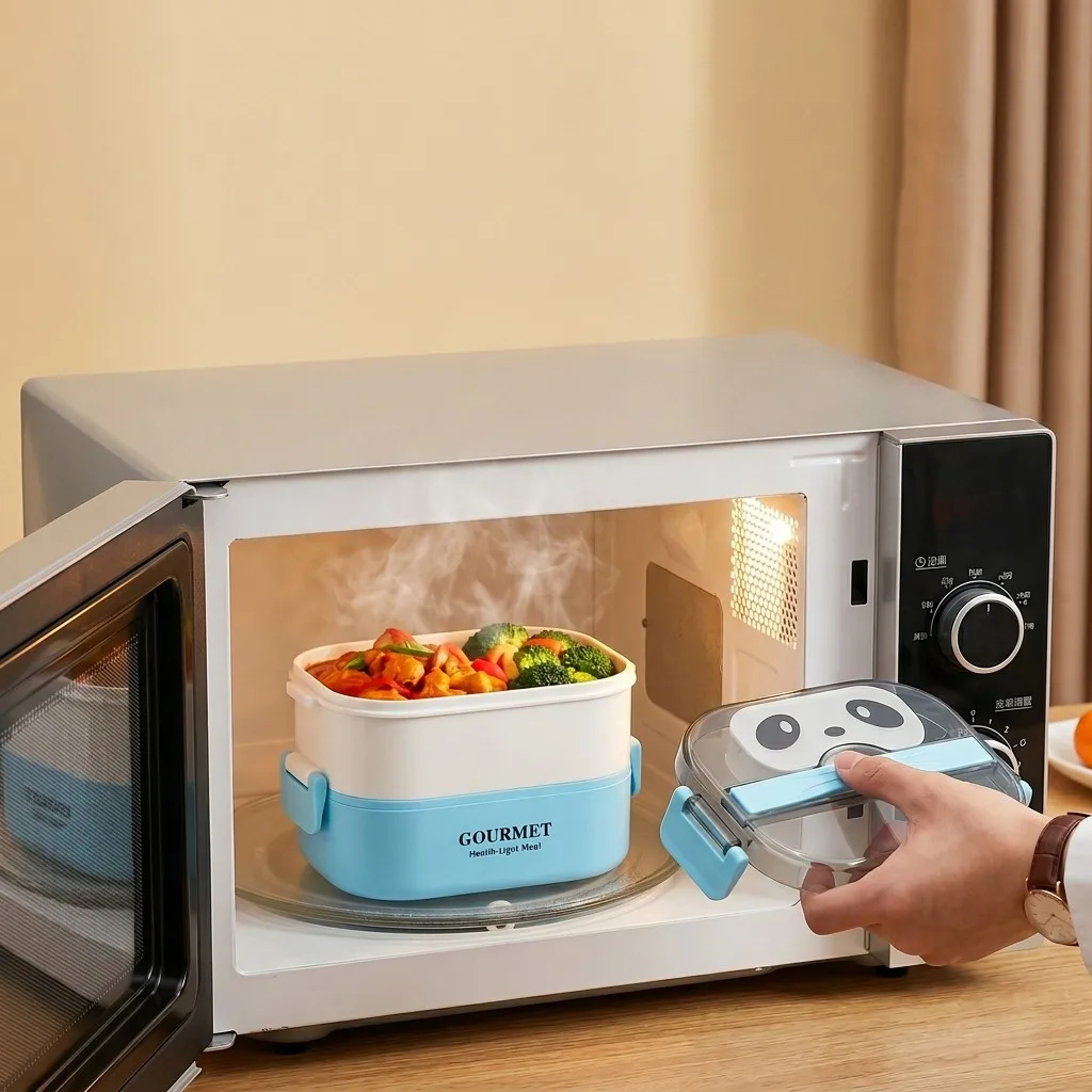 กล่องเบนโตะพลาสติกสำหรับอุ่นใน - Meal Prep Or Prep Meal บทวิจารณ์และราคา