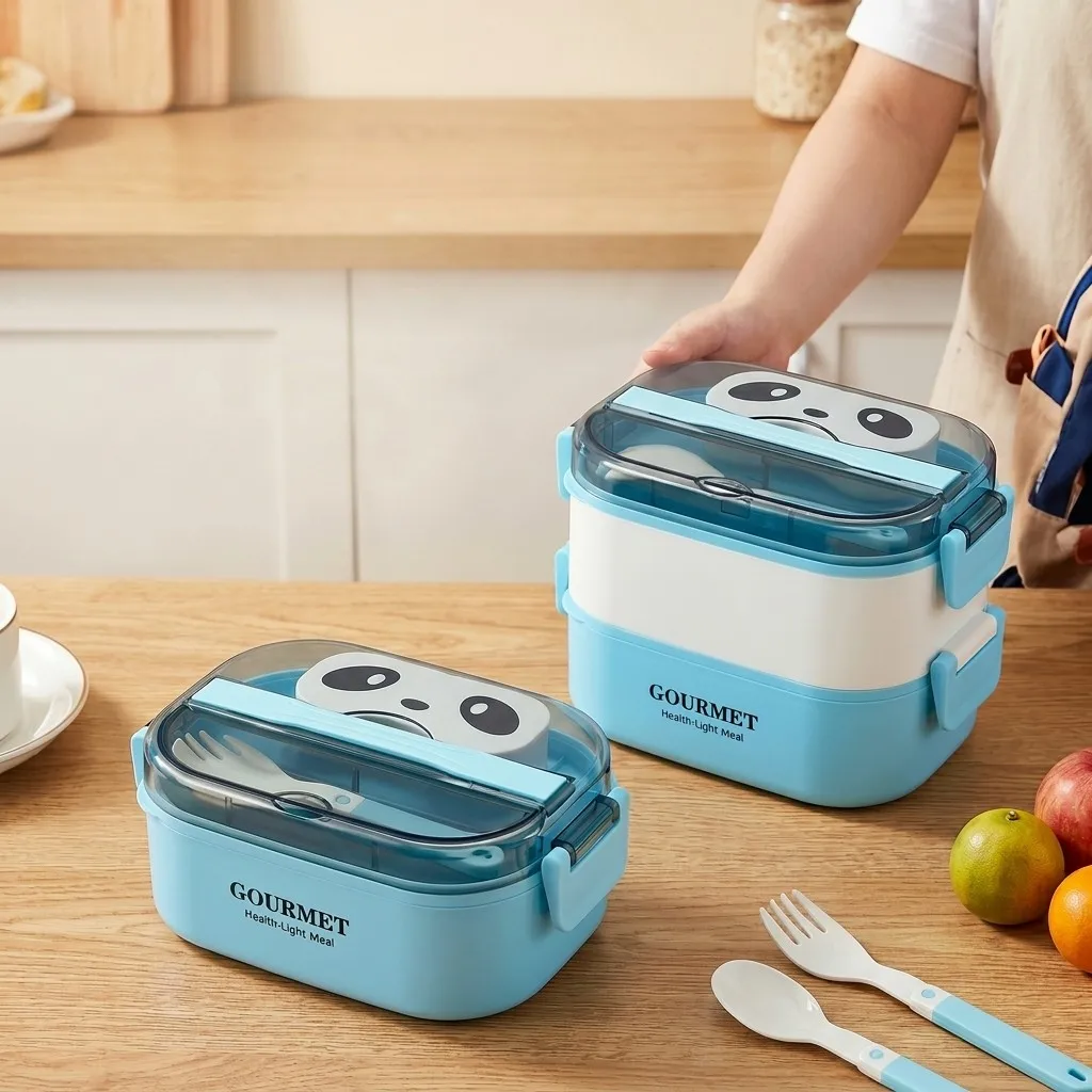 กล่องข้าวเบนโตะสำหรับเด็ก ใช้ก - Meal Prep Or Prep Meal บทวิจารณ์และราคา