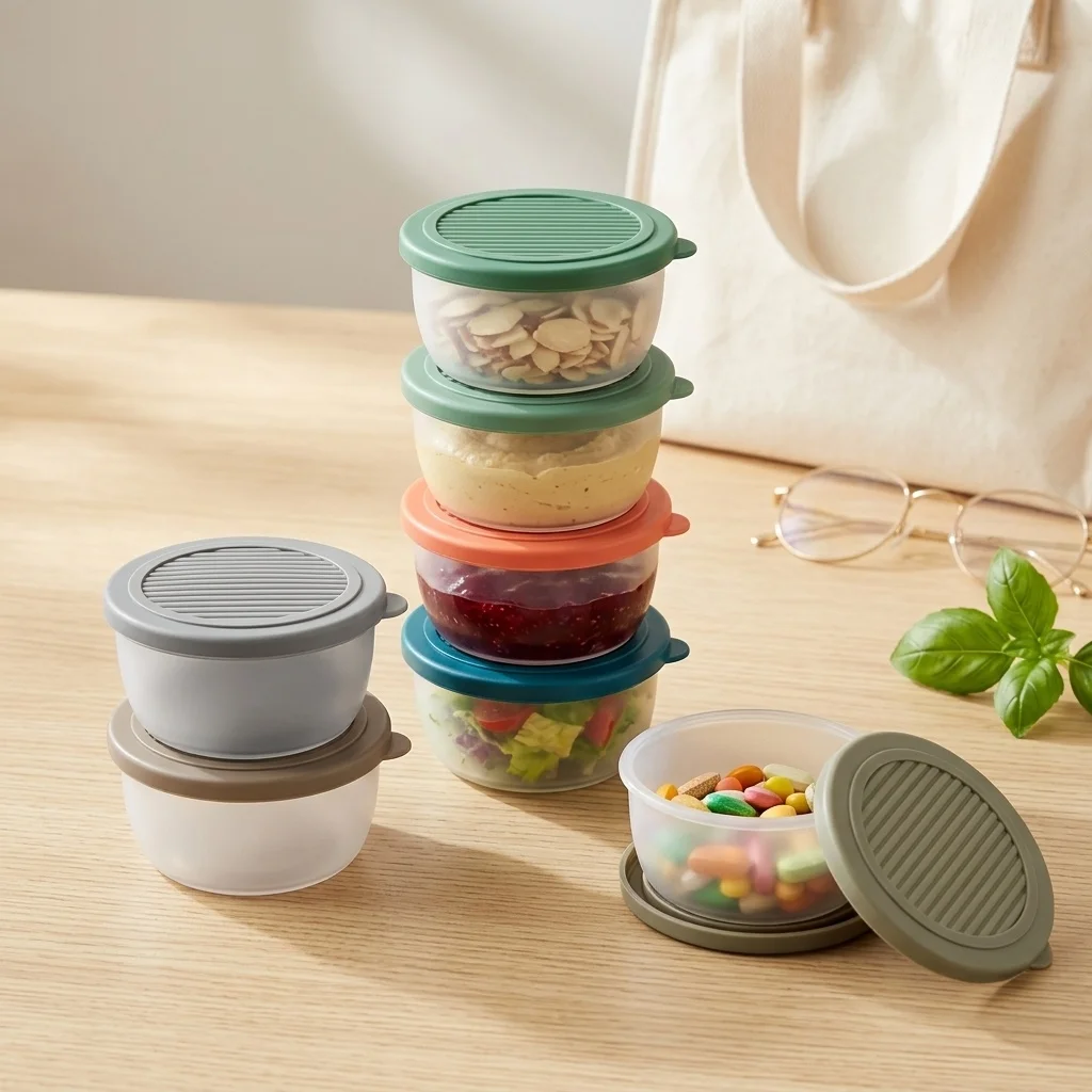 2/6 ชิ้น กล่องใส่ซอสพลาสติกขนา - Sauce Dipping Cup บทวิจารณ์และราคา