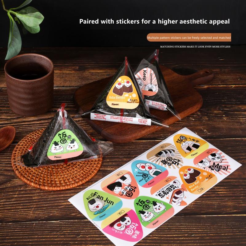 ถุงบรรจุภัณฑ์ข้าวปั้นซูชิทรงสา - Meal Prep With Rice บทวิจารณ์และราคา