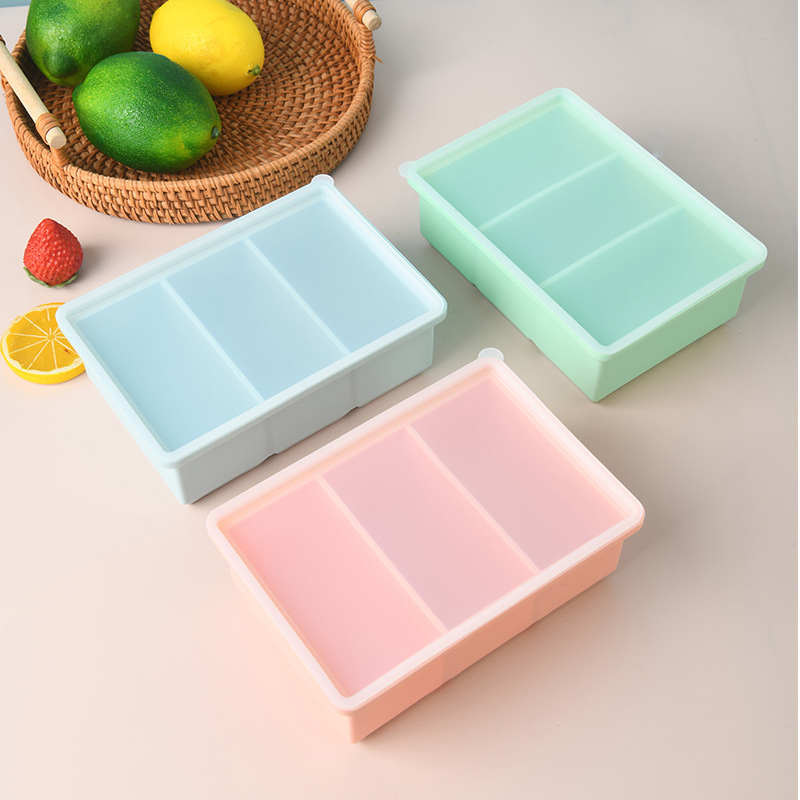 ถาดซิลิโคนแช่แข็งขนาดใหญ่พิเศษ - Meal Prep Template บทวิจารณ์และราคา