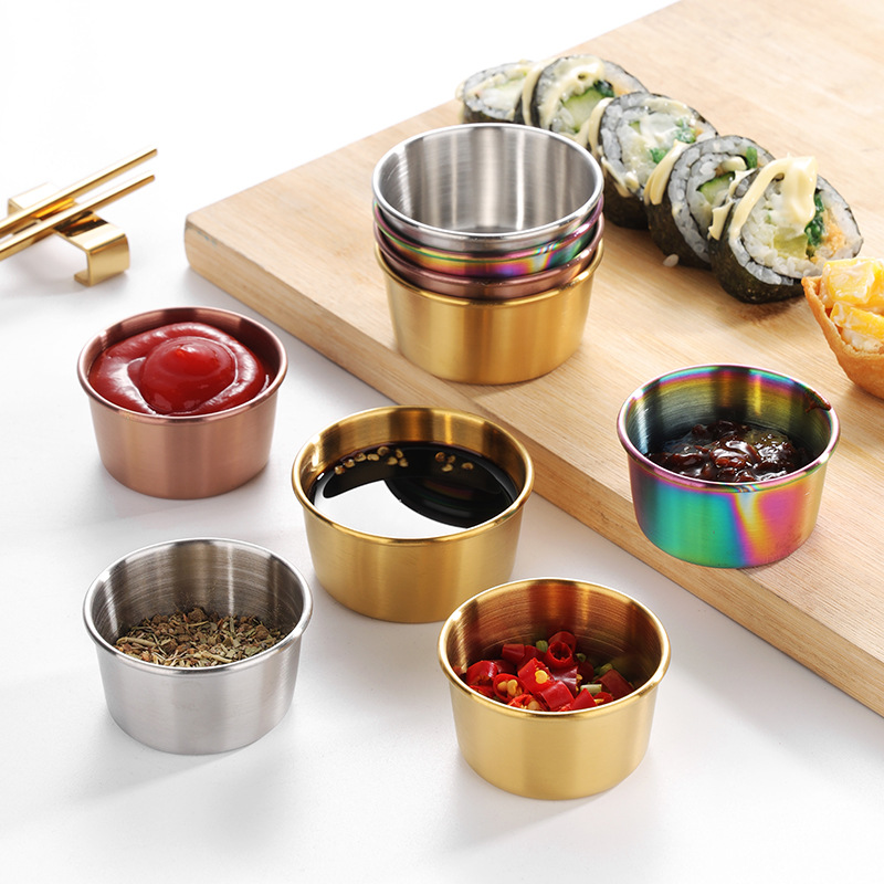 ถ้วยน้ำจิ้มสแตนเลส304ถ้วยซอสทอ - Sauce Dipping Cup บทวิจารณ์และราคา