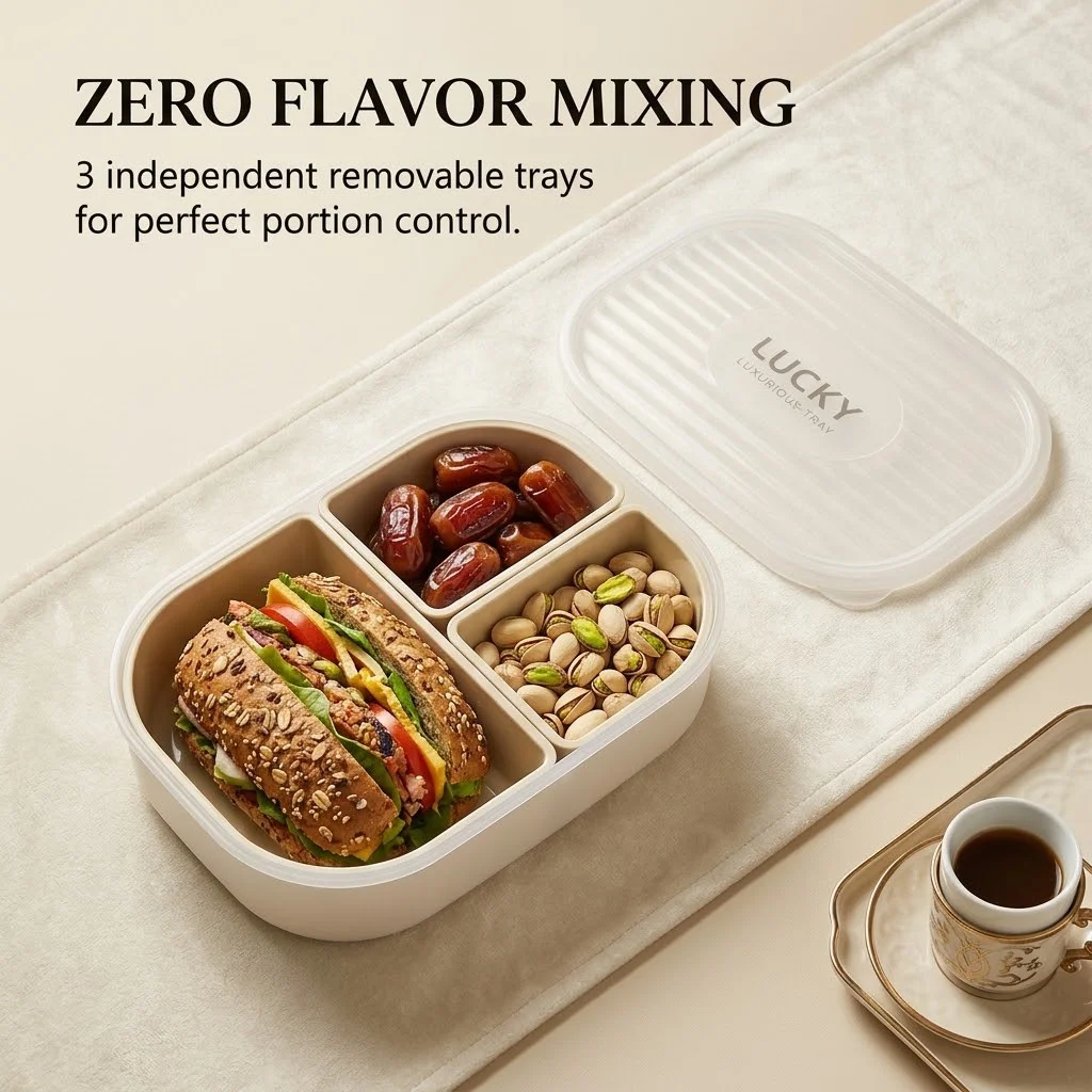 กล่องอาหารกลางวันพลาสติกแบบแบ่ - Meal Prep Or Prep Meal บทวิจารณ์และราคา