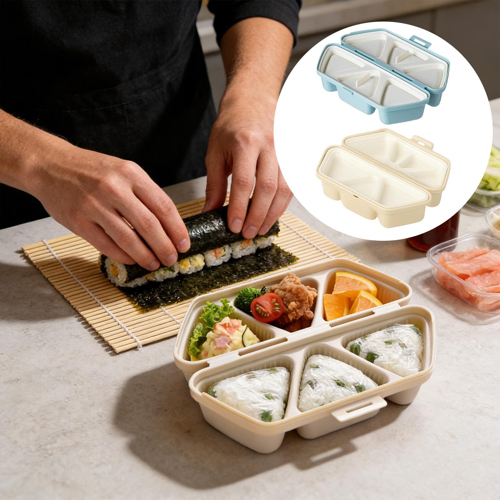 แม่พิมพ์ซูชิ 6 ช่อง รูปสามเหลี - Meal Prep With Rice บทวิจารณ์และราคา