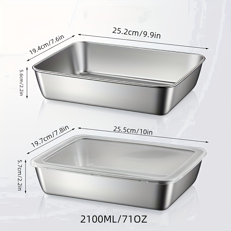 ชุดกล่องถนอมอาหารสแตนเลส 4 ชิ้ - Meal Prep Kitchen บทวิจารณ์และราคา