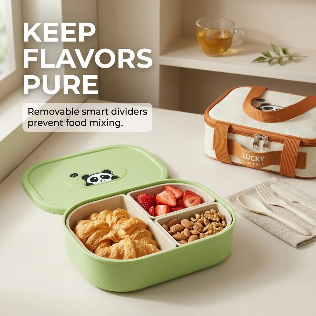 กล่องอาหารกลางวันแบบเบนโตสำหรั - Meal Prep Or Prep Meal บทวิจารณ์และราคา