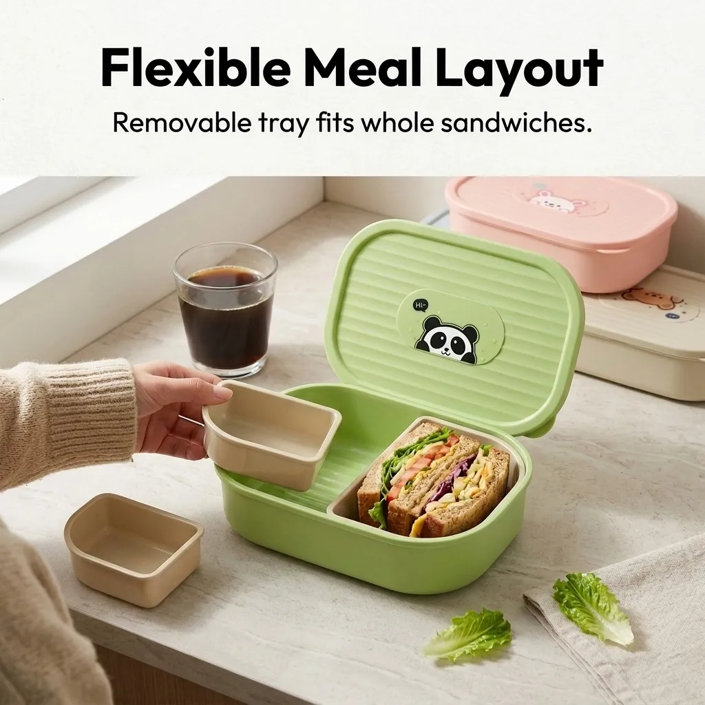 กล่องอาหารกลางวันแบบเบนโตสำหรั - Meal Prep Or Prep Meal บทวิจารณ์และราคา