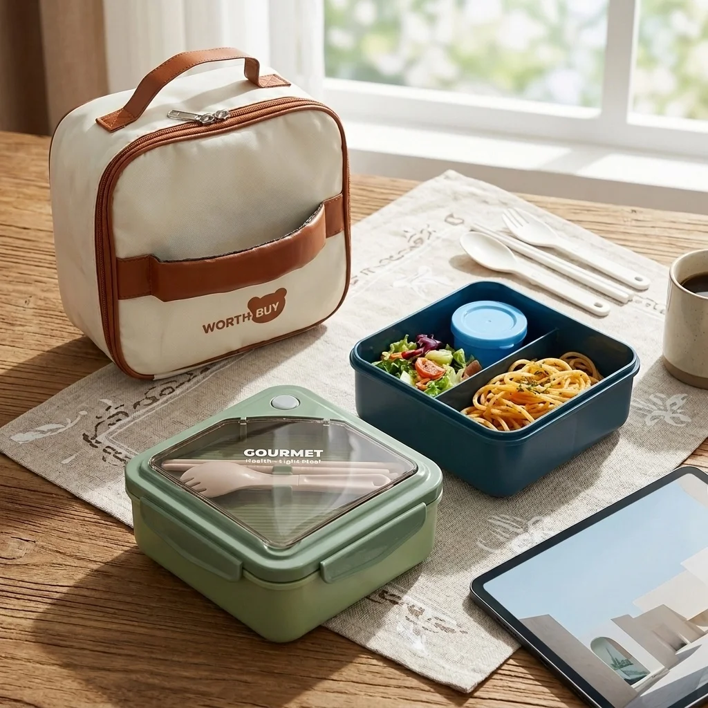 กล่องอาหารกลางวันพลาสติกแบบแบ่ - Meal Prep Or Prep Meal บทวิจารณ์และราคา
