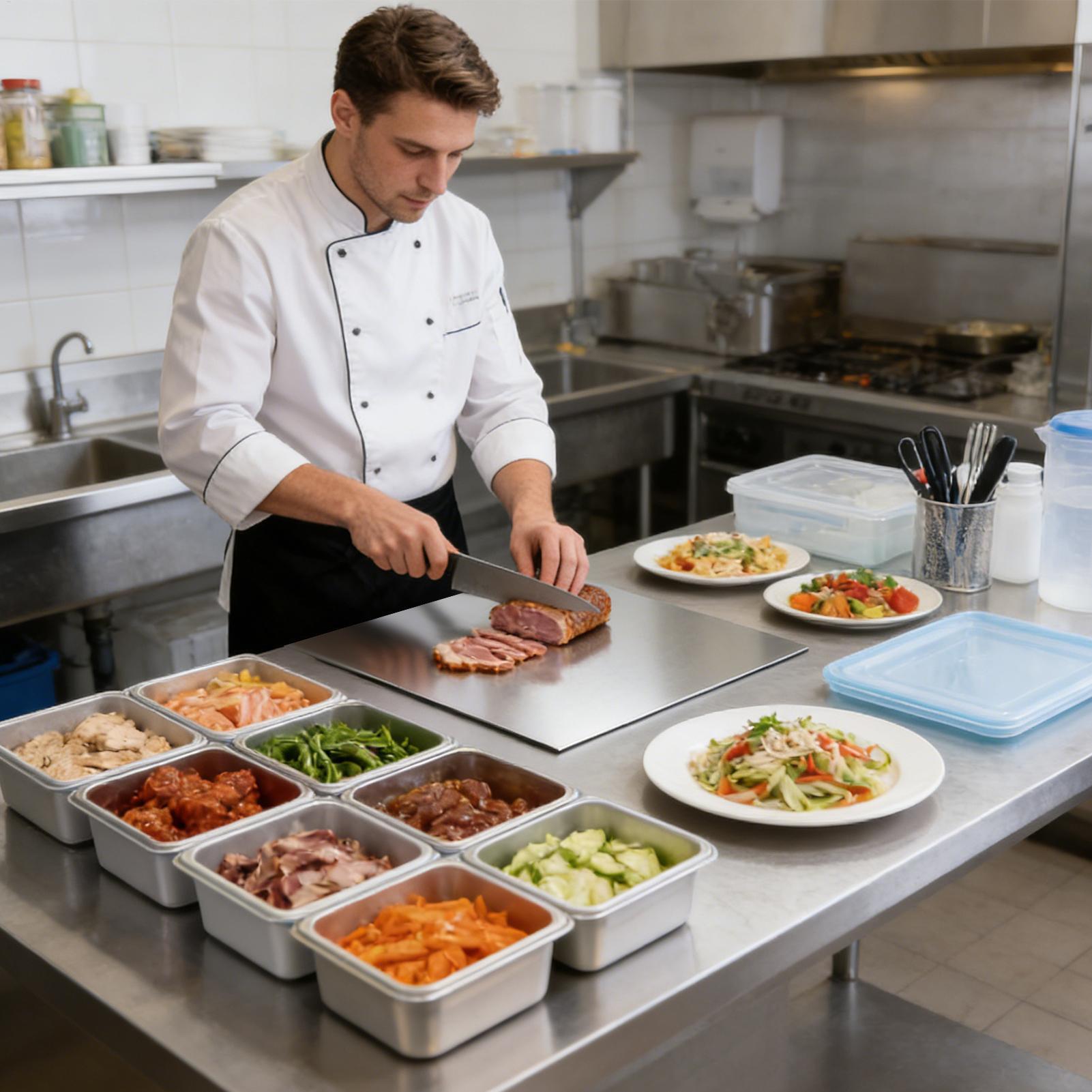 เขียงครัวแบบไม่ติดกระทะสองด้าน - Meal Prep Kitchen บทวิจารณ์และราคา