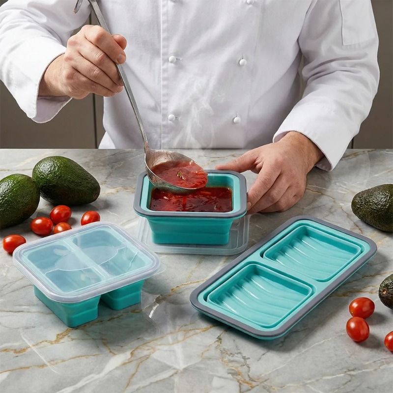 ถาดแช่แข็งพร้อมฝาปิด 2 ชิ้น ถา - Meal Prep Template บทวิจารณ์และราคา